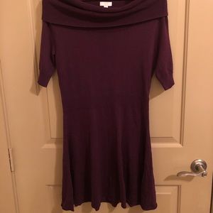 NWT short sleeve turtleneck sweater dress